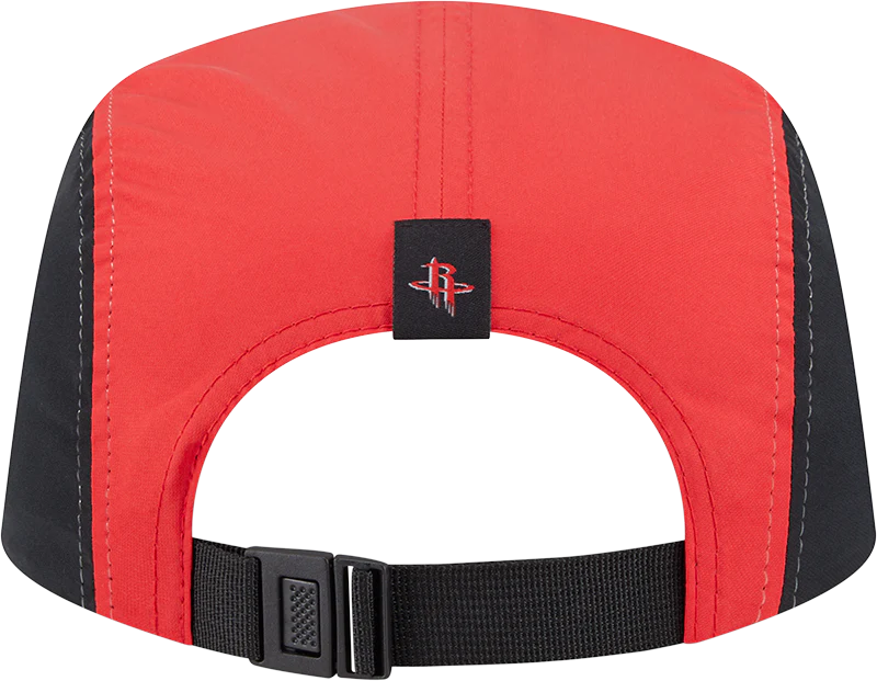 Men's Houston Rockets New Era Camper Color Block Adjustable Cap - Image 5