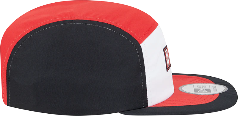 Men's Houston Rockets New Era Camper Color Block Adjustable Cap - Image 6