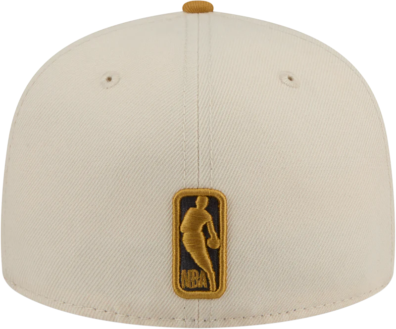 Men's Houston Rockets New Era 59FIFTY Color Pack Fitted Cap (Cream) - Image 5
