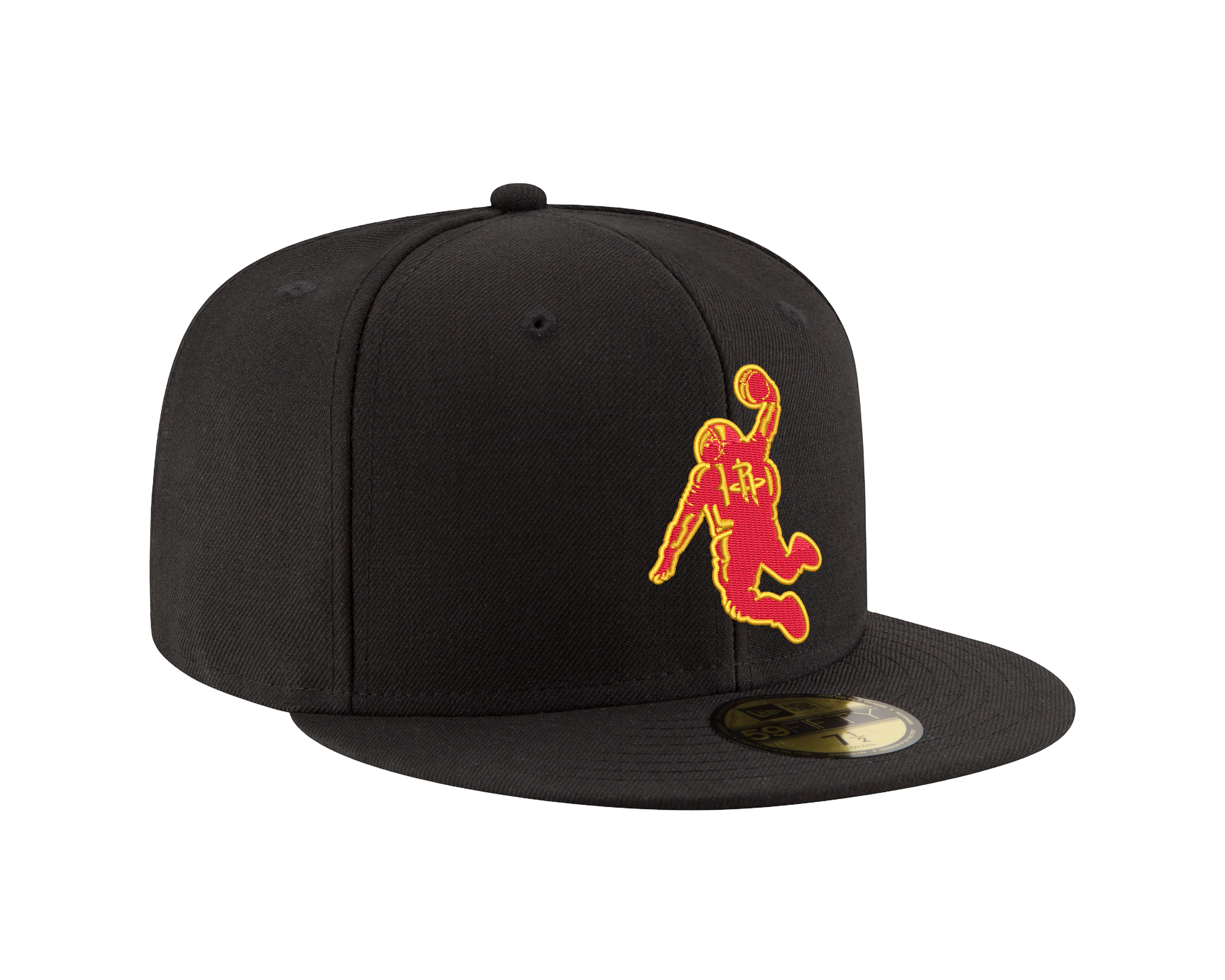 Men's Houston Rockets New Era 59FIFTY Dunkstronaut Fitted Cap - Image 3