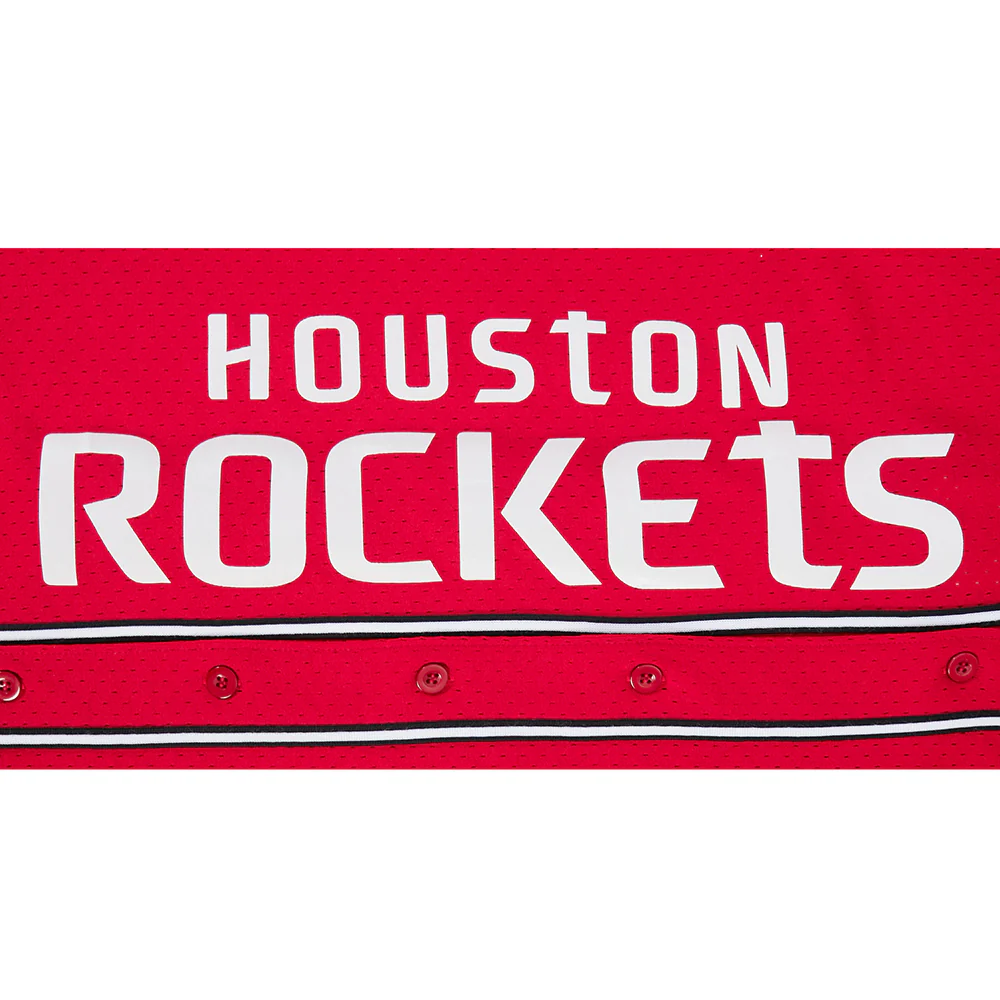 Men's Houston Rockets Pro Standard Baseball Jersey (Red) - Image 10