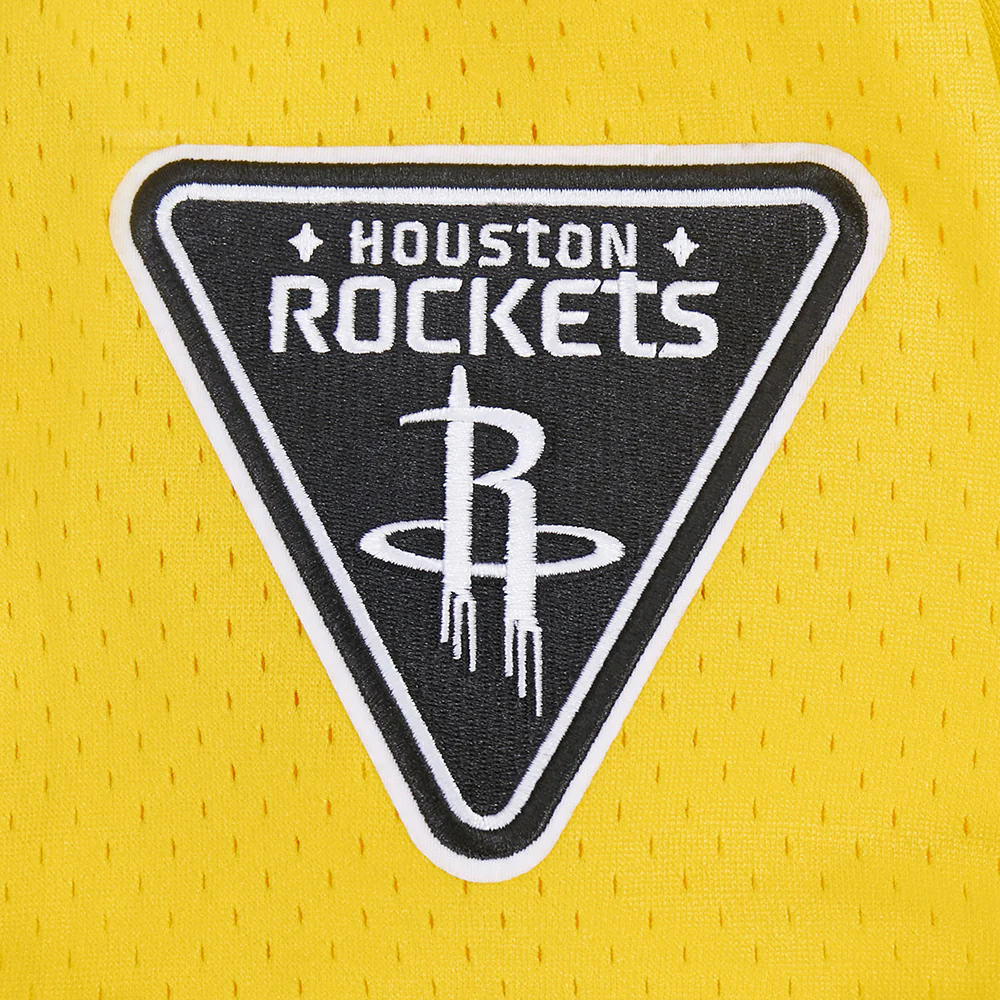 Men's Houston Rockets Pro Standard Baseball Jersey (Yellow) - Image 8