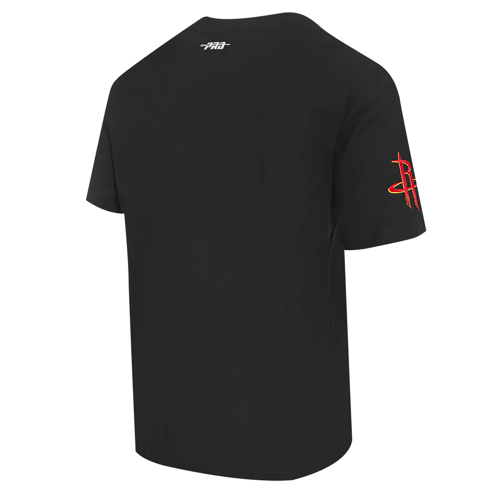 Men's Houston Rockets Pro Standard Drop Shoulder T-Shirt (Black) - Image 5
