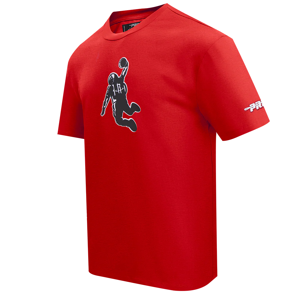 Men's Houston Rockets Pro Standard Drop Shoulder T-Shirt (Red) - Image 3