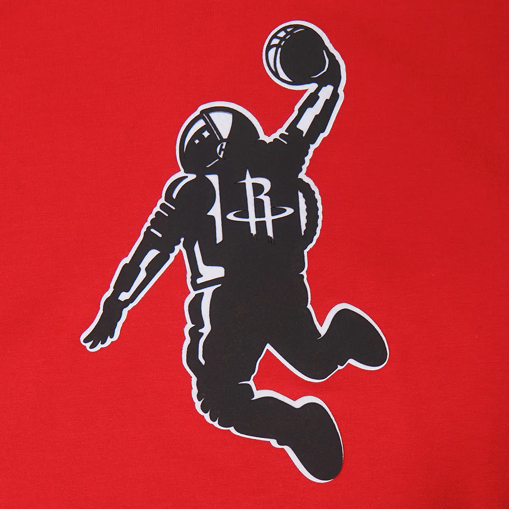 Men's Houston Rockets Pro Standard Drop Shoulder T-Shirt (Red) - Image 7