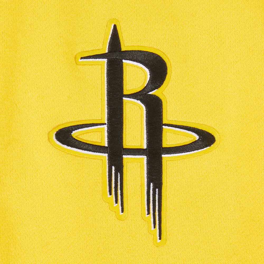 Men's Houston Rockets Pro Standard Hoodie (Yellow) - Image 7