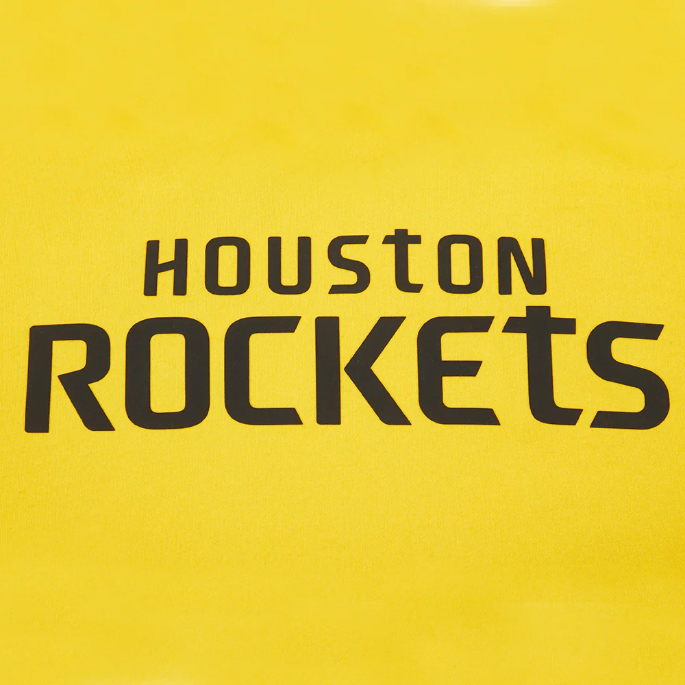 Men's Houston Rockets Pro Standard Hoodie (Yellow) - Image 9
