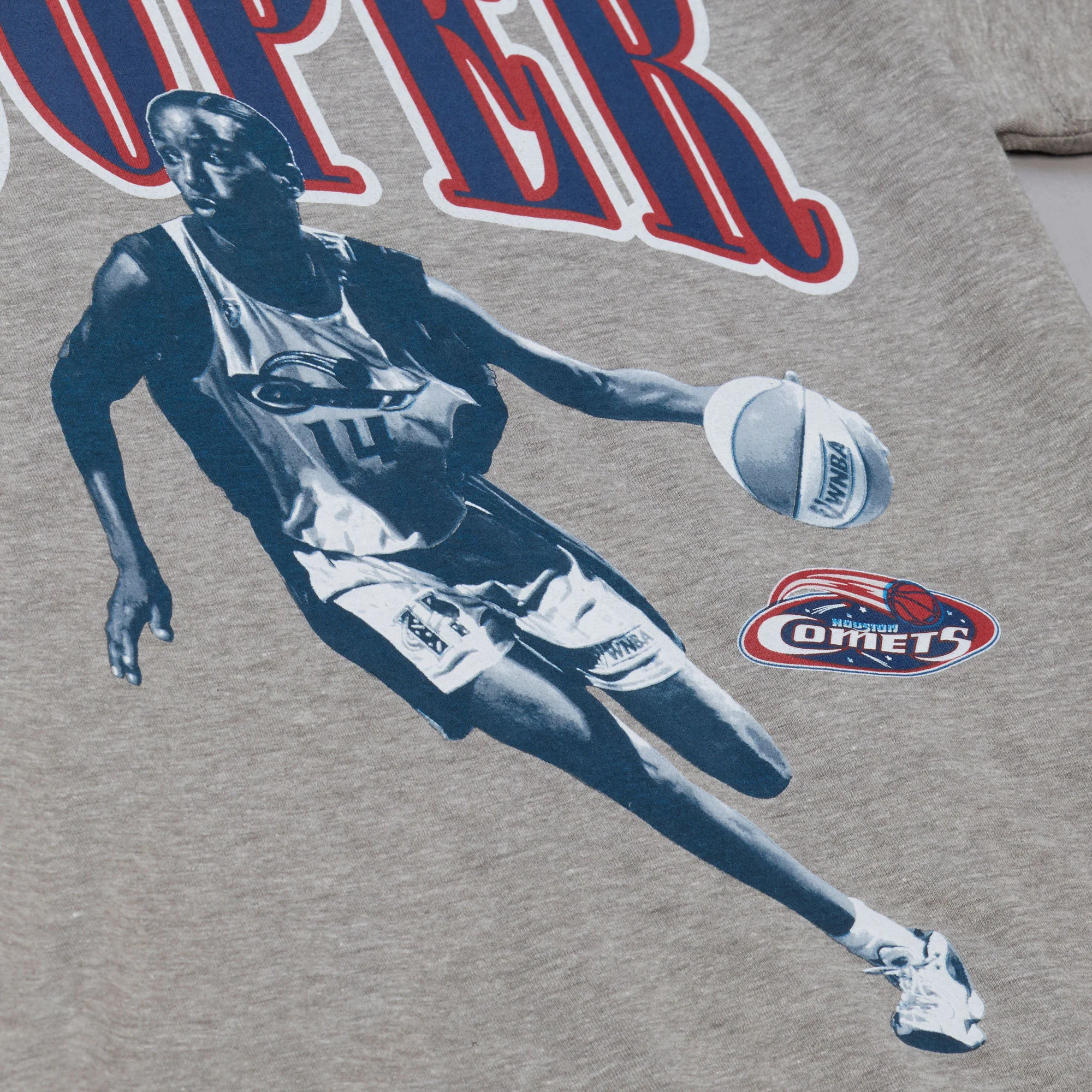 Women's Houston Comets Mitchell & Ness HWC Cynthia Cooper T-Shirt - Image 5