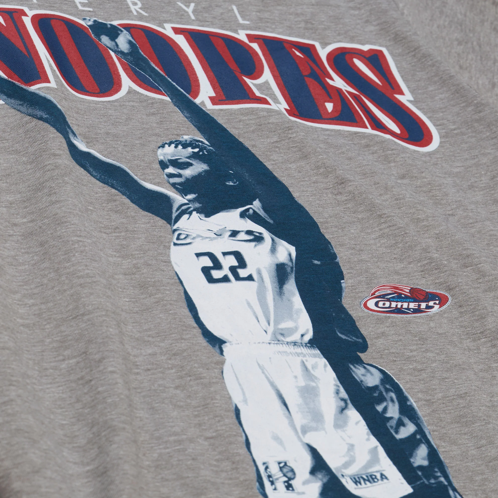 Women's Houston Comets Mitchell & Ness HWC Sheryl Swoopes T-Shirts - Image 3