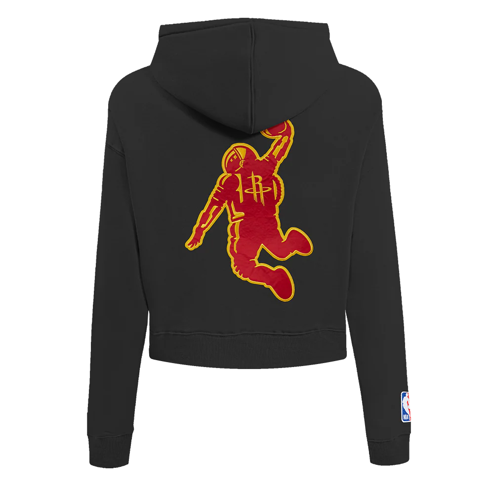 Women's Houston Rockets Pro Standard Full Zip Hoodie (Black) - Image 4
