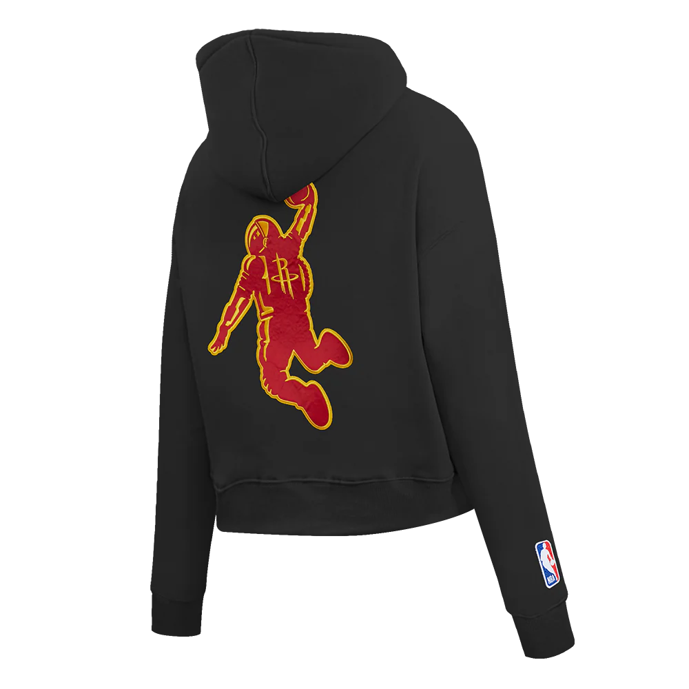 Women's Houston Rockets Pro Standard Full Zip Hoodie (Black) - Image 5