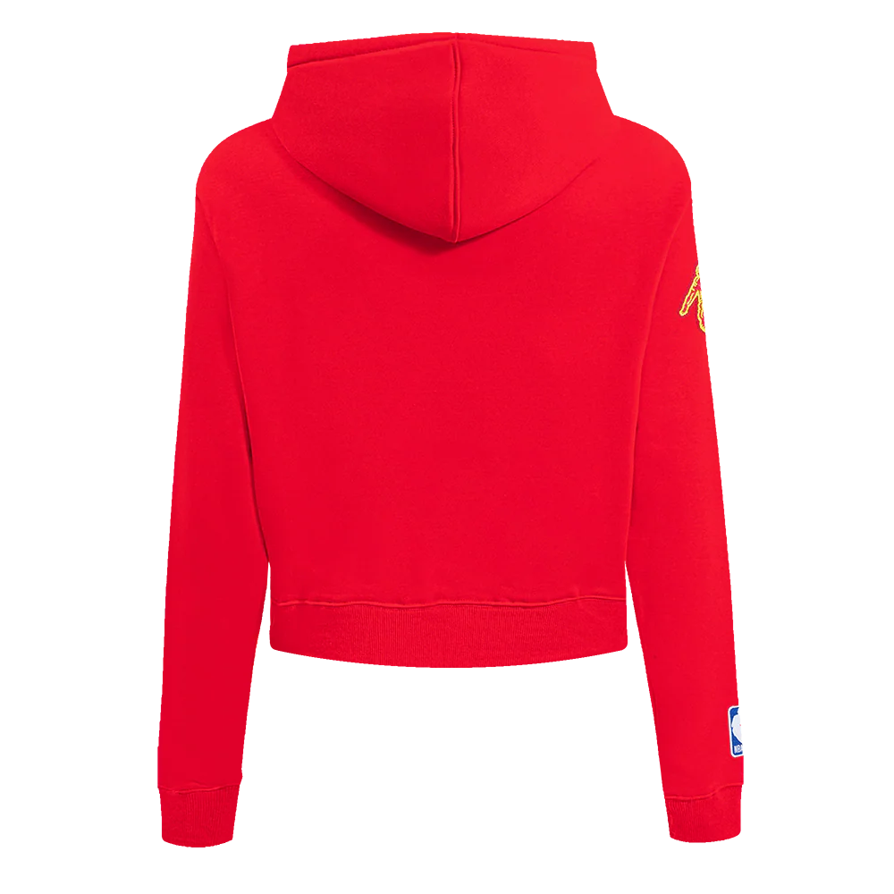 Women's Houston Rockets Pro Standard Full Zip Hoodie (Red) - Image 4