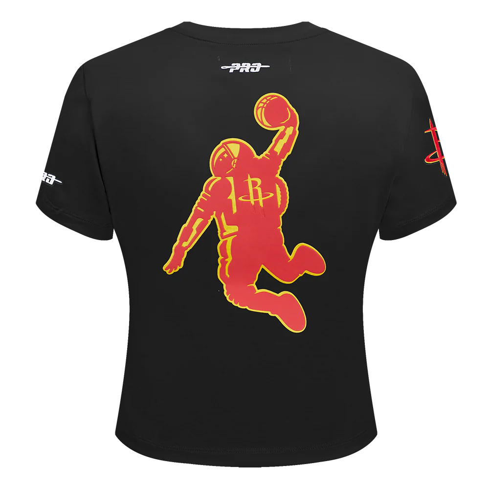 Women's Houston Rockets Pro Standard Slim T-Shirt (Black) - Image 5