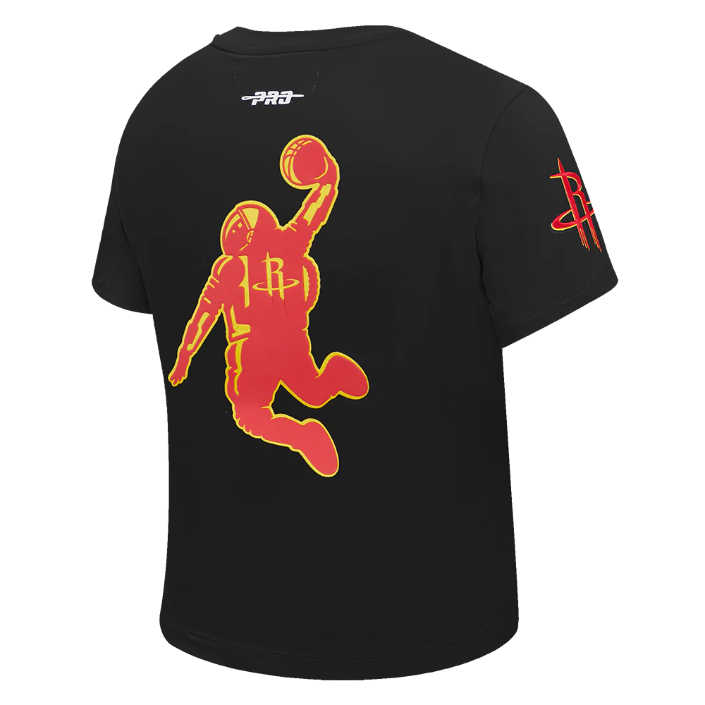 Women's Houston Rockets Pro Standard Slim T-Shirt (Black) - Image 6
