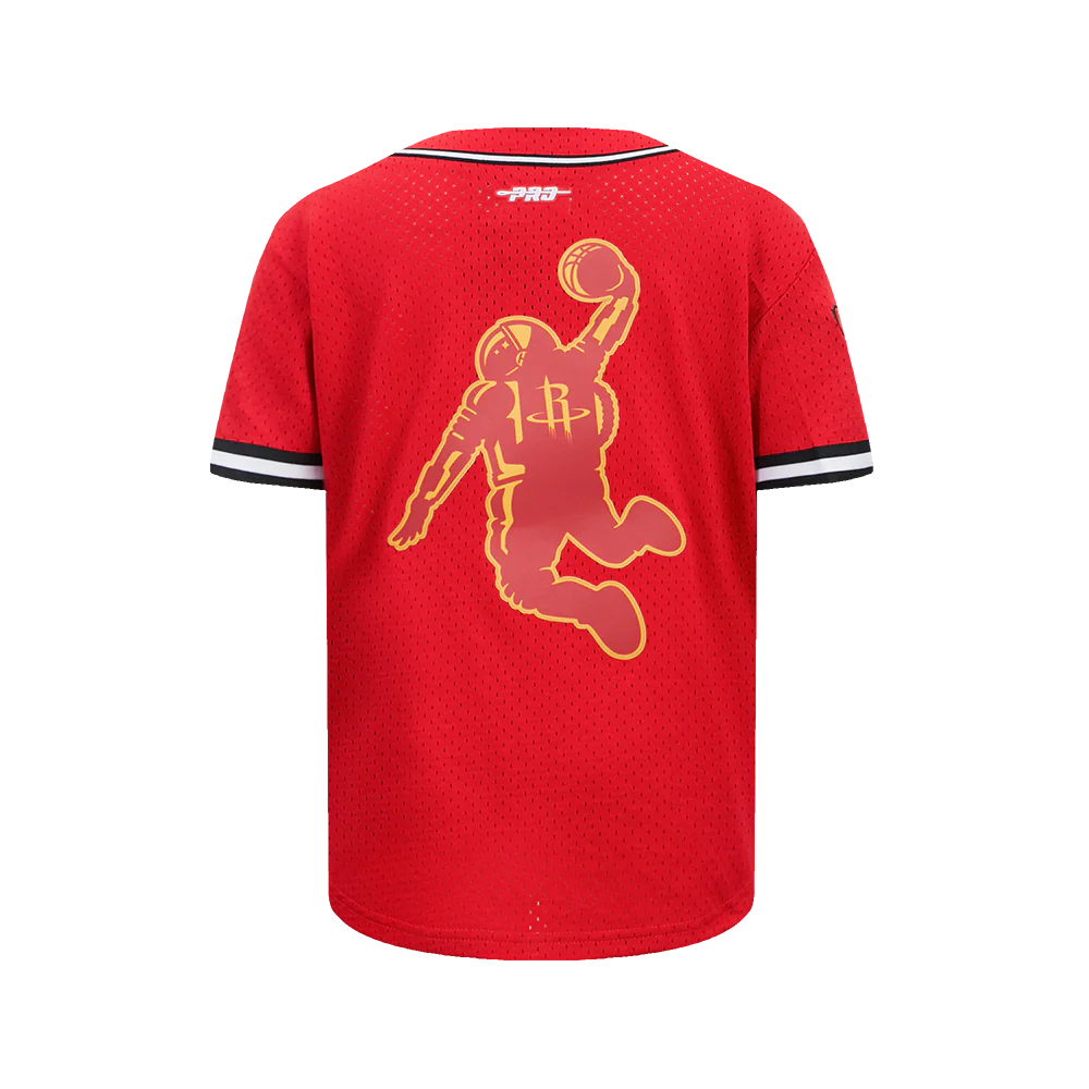 Youth Houston Rockets Pro Standard Baseball Jersey - Image 3